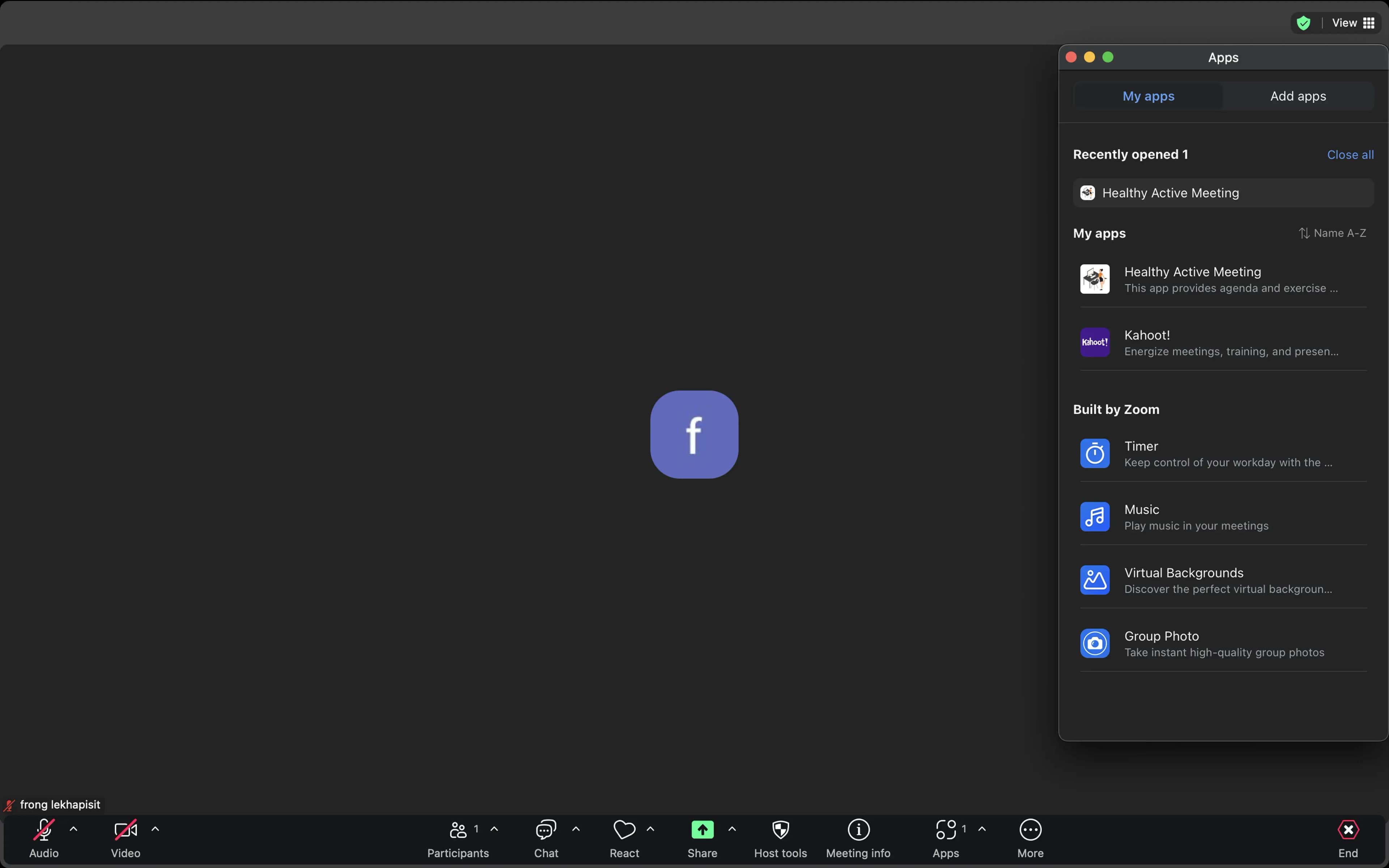 Healthy Active Meeting